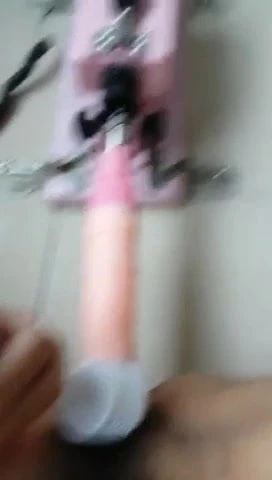 She tried out a new device